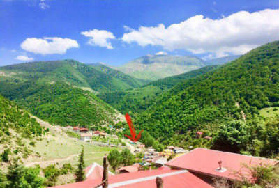 زمین مسکونی ۲۲۰ متر موقعیت عالی روستای ییلاقی ششرودبار