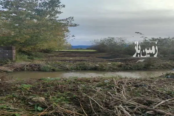 زمین مسکونی رودسر بخش مردانکنار خیابان رودخانه اخر - تصویر 1