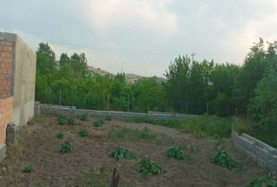زمین مسکونی در روستای چناربن میانگله ۴۰۰ متری