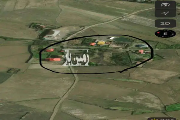 زمین مسکونی و باغی در روستای دهشال ۵۵۵۰ متر - تصویر 3