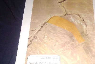 زمین کشاورزی گندم روستای باشقشلاق گرماب ۱۱۰۰۰ متری