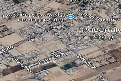 زمین مسکونی در باقرآباد پویینک شمالی ۲۷۵ متر
