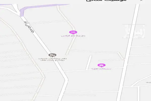زمین مسکونی حاجی آباد اراک جاده تهران ۴۰۰ متر - تصویر 2
