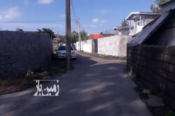 زمین مسکونی ۲۱۱ متری دور دیوار روستای امیلدان زیباکنار - تصویر 3