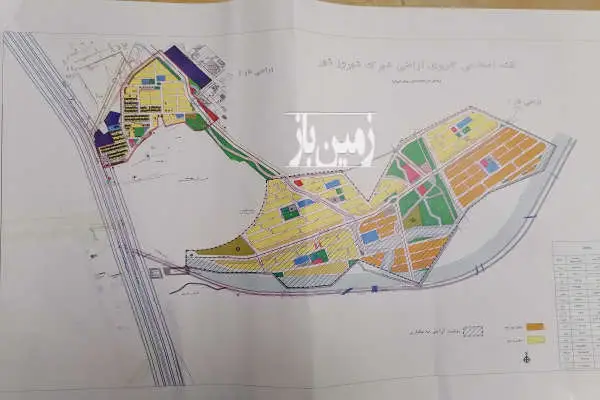 قطعه زمین تجاری مسکونی ۴۰۰ متری با مجوز ساخت بزرگراه خلیج فارس - تصویر 2