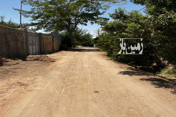 باغ سرزنده شاهدیه بهترین جای ابرنداباد ۵۰۰ متری - تصویر 2