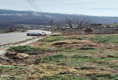 زمین مسکونی لب جاده با ویوی جنگل روستای کچپ محله