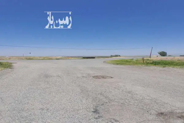زمین ورزقان در روستای وسط مهترلو نصیر آباد ۱۵۰۰ متر - تصویر 1