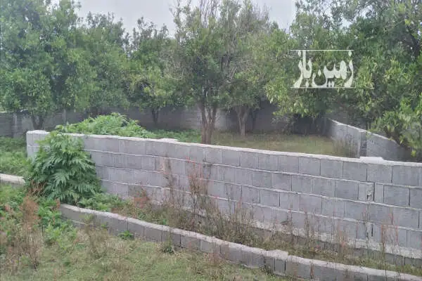 زمین مسکونی ۲۱۳ متری دونبش با پروانه ساخت روستای خرما کلا - تصویر 4