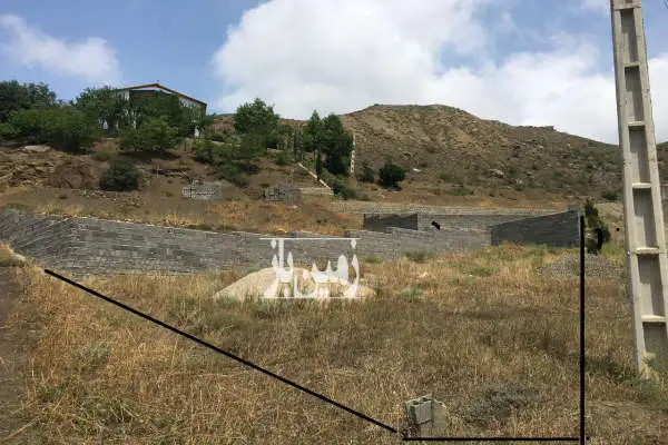 زمین بدون بنا مسکونی دو بر ۱۹۰ متر روبه روی روستای سرخ آباد - تصویر 3