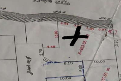 زمین مصوب شهری قابل ساخت کمربندی غربی ۲۵۰ متر