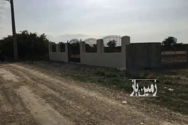 زمین باغ سند تک برگ سبز خلیل شهر ۲۰۰۰ متر - تصویر 3