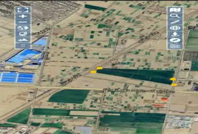زمین ۶ هکتاری اتوبان شورآباد به سمت واوان