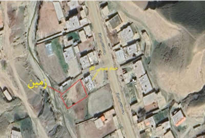 زمین ۴۰۰ متر تک برگ سند هزارمسجد روستای کالو
