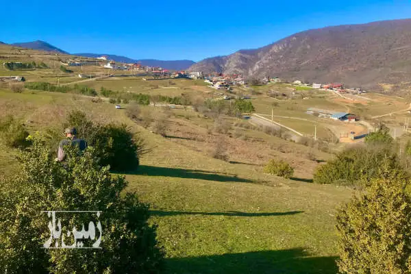 زمین ۸۵۰ روستای ولیکبن نزدیک روستای سنگده - تصویر 2