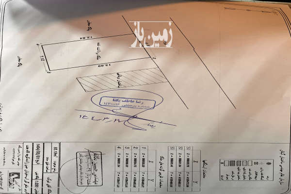 زمین ۱۰۰ متر رشت ابتدای جاده فومن ( احمدگوراب) دارای پروانه-3