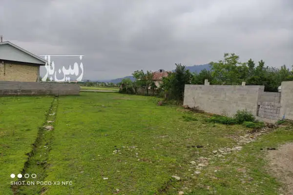 زمین مسکونی ۳۰۰ متر روستای گشتکرد محله با نامه بنیاد - تصویر 2