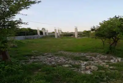 زمین ۵۰۰ متری همراه با سازه در انارستان (نزدیک جنگل بزچف)
