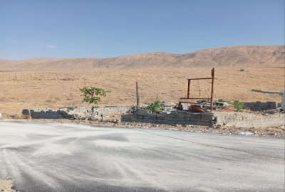 زمین سیدآباد دماوند ۱۵۷ متر چهار دیواری خیابان آسفالت