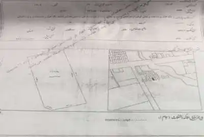 زمین مسکونی ۲۲۲ متر اماده ساخت در شهر دلند