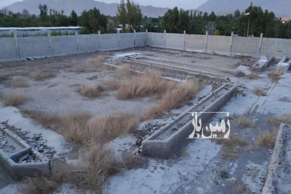 زمین با کاربری صنعتی منطقه چمرود چهار دیواری با امکانات-1