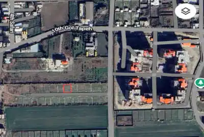 زمین مسکونی ۳۱۱ متر سنددار دانشگاه آزاد