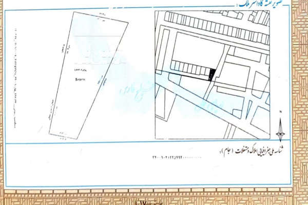 زمین مسکونی متراژ ۲۵۷ مترشهرک بهارستان-1