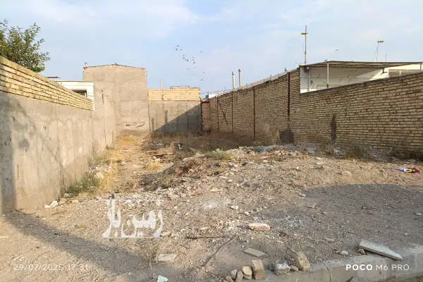 زمین مسکونی موقعیت تاکستان متراژ ۲۴۵ متر - تصویر 2