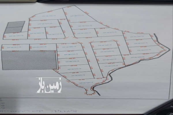 ۴۰۰۰ متر زمین شهر آمل ابتدای روستای بوران-4
