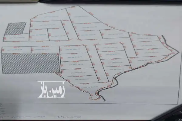 ۴۰۰۰ متر زمین شهر آمل ابتدای روستای بوران - تصویر 4