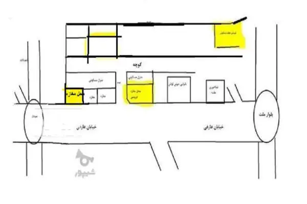 زمین تجاری مسکونی در آذرشهر در موقعیت عالی - تصویر 4