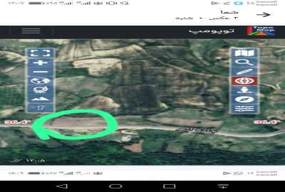 زمین کشاورزی در هزارجریب نکا ۳۳۰۰ متر
