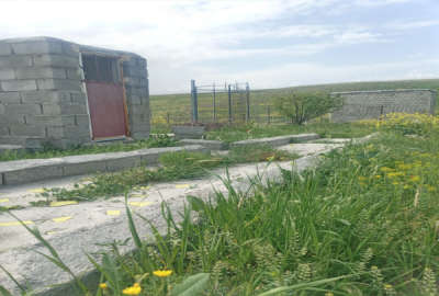 زمین باغی در ۹ کیلومتری اهربه سمت مشکین