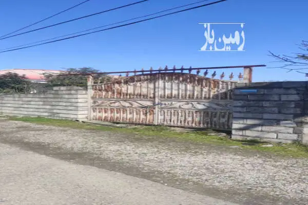 زمین مسکونی روستایی ۳۲۴ متری توبن نشتارود بر خیابان اصلی - تصویر 3