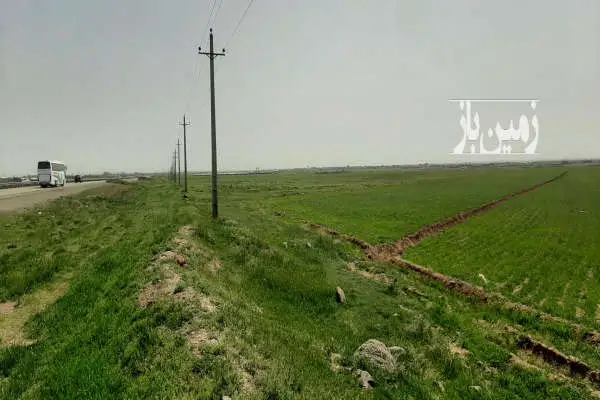 زمین نبش اتوبان قزوین به رشت با ۸۰ متر بر - تصویر 2