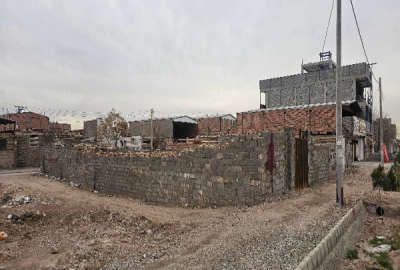 زمین تجاری مسکونی ۲ کله از یک رو کوچه از یک رو تجاری