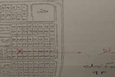 یک قطعه زمین مسکونی به مساحت ۳۵۰ متر شهرک گلها