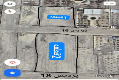 زمین سه نبش ۱۲۰۰ متر در پردیس