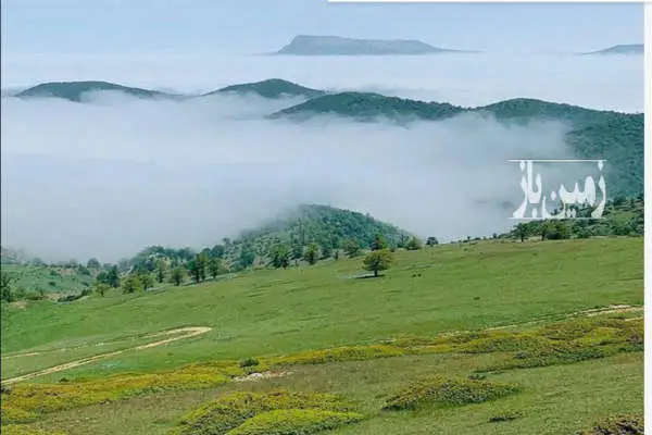 زمین مسکونی در روستای ابر مناسب برای ویلاسازی و بوم گردی - تصویر 3