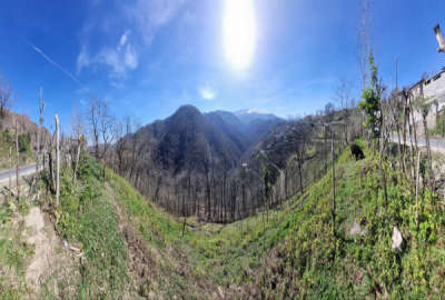 زمین در بندپی شرقی با ویو ابدی کوه و جنگل دسترسی به امکانات