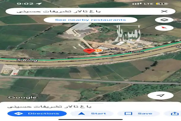 زمین تجاری در کمربندی جنوبی ساری لب جاده اصلی ۳۶۰ متر - تصویر 2