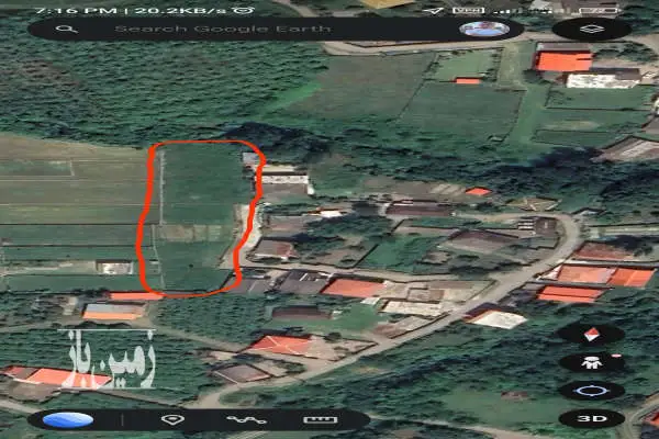 ۵۰۰ متر زمین مسکونی در روستای قندی سرا در بافت روستایی - تصویر 4
