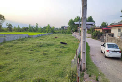 ۵۰۰ متر زمین مسکونی در روستای قندی سرا در بافت روستایی