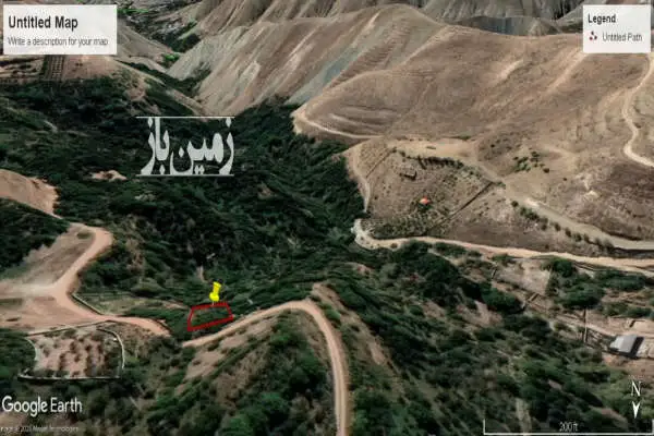 زمین باغ ۶۵۰ متری مشجر در امامه - تصویر 4