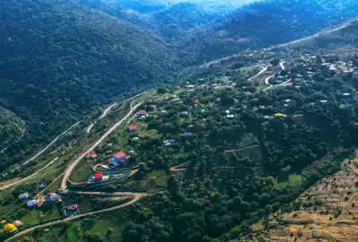 ۱۰۰۰ متر زمین با مجوز ساخت ییلاقات رضوانشهر پونل