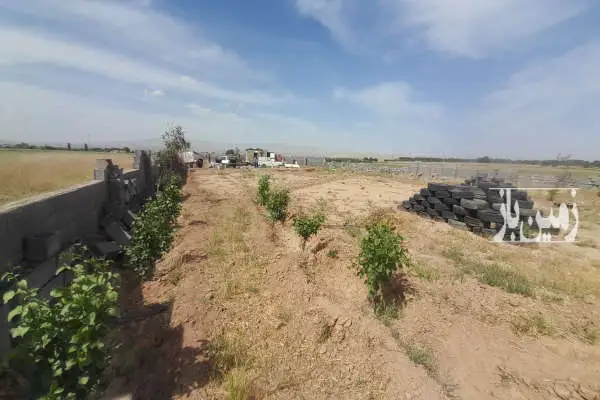 زمین چهاردیواری روستای قرمزتپه ۱۶۰۰ متر - تصویر 3