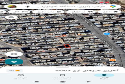 زمین مسکونی ۱۲۰ متری و جنوبی فاز سه شهرک شوکت پور