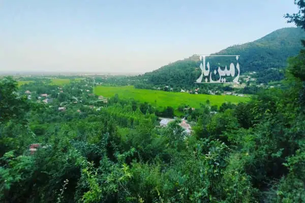 زمین ۷۶۰ متر کوه پایه ای شاندرمن روستای دران با مجوز ساخت - تصویر 4