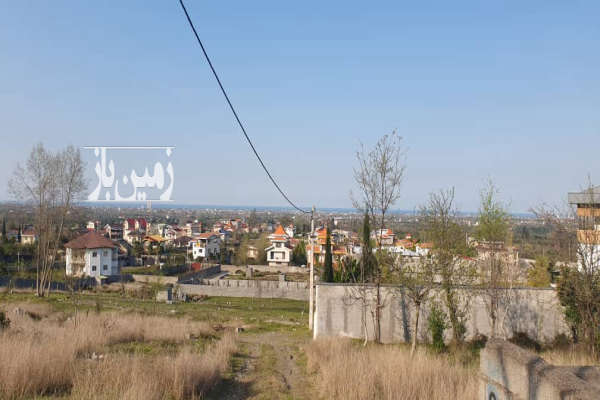 زمین مسکونی ویلایی ۷۸۰ متر با ویو ابدی جنگل و دریا-1