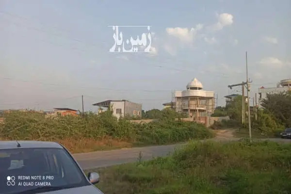 زمین ۵۲۰ متری براصلی جاده نظامی پروانه سند کلیه امتیازات - تصویر 3